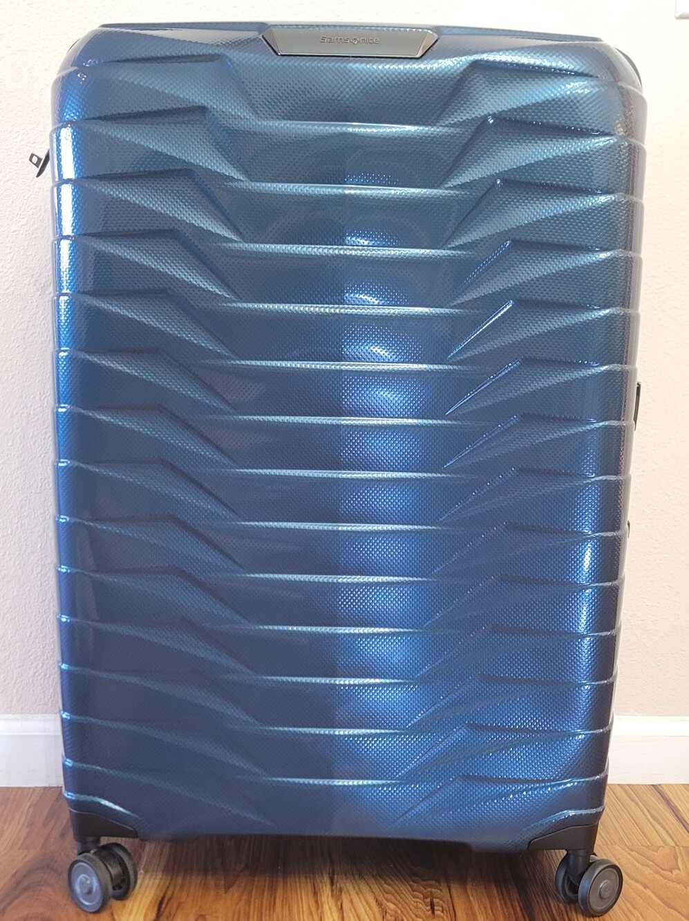NEW Samsonite Proxis XL Spinner Petrol Blue Extra Large Suitcase Luggage